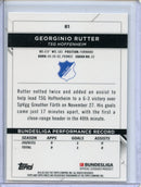 2021-22 Topps Finest Bundesliga Georginio Rutter