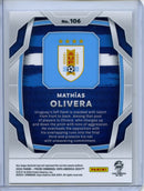 2024 Panini Prizm Copa America Mathias Olivera