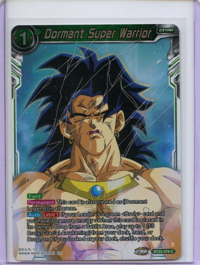 Dormant Super Warrior - Critical Blow BT22-079 C Foil