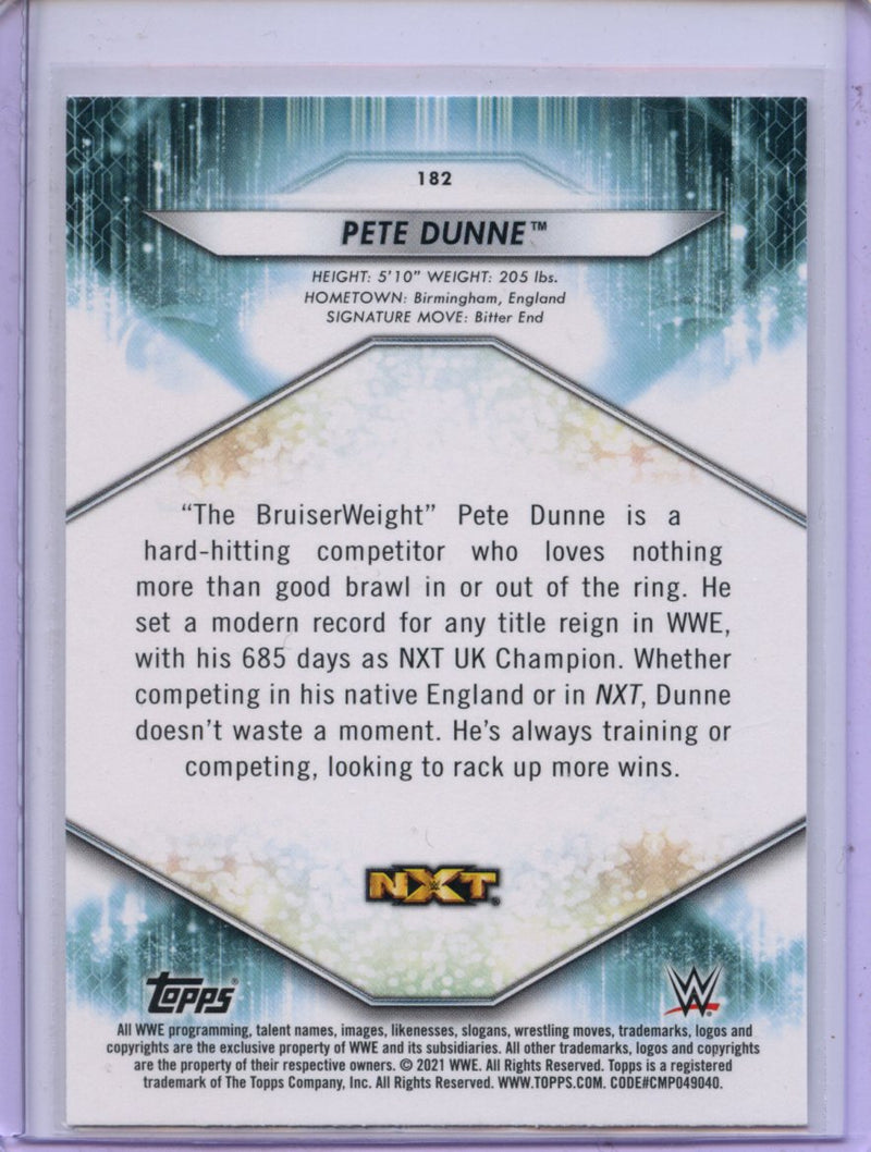 2021 Topps WWE Pete Dunne