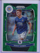 2021-22 Panini Prizm Premier League Harvey Barnes Green Mojo Prizm