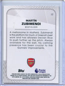25-26 Pristine EPL Martín Zubimendi Gold Refractor 14/50