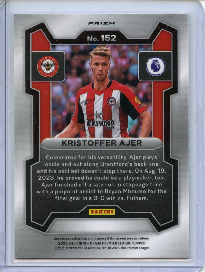 2023-24 Prizm Premier League Kristoffer Ajer Breakaway Prizm