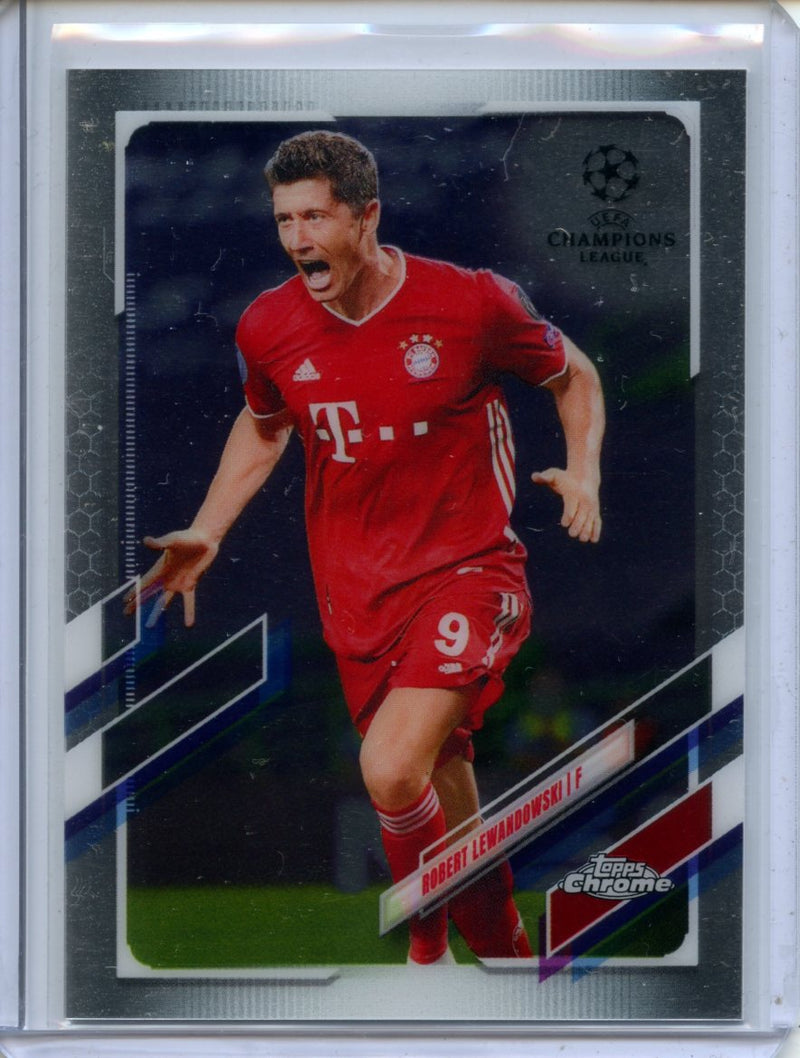 2020-21 Topps Chrome UEFA CL Robert Lewandowski
