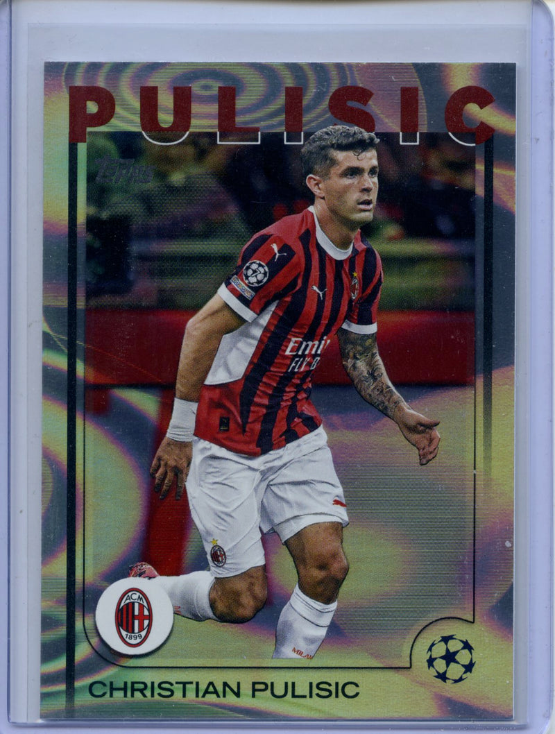 2024-25 Topps UEFA CC Christian Pulisic Rain Drops