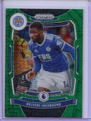 2021-22 Panini Prizm Premier League Kelechi Iheanacho Green Mojo Prizm