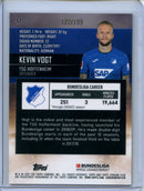 2021-22 Topps Bundesliga Stadium Club Chrome Kevin Vogt Aqua Refractor 122/199