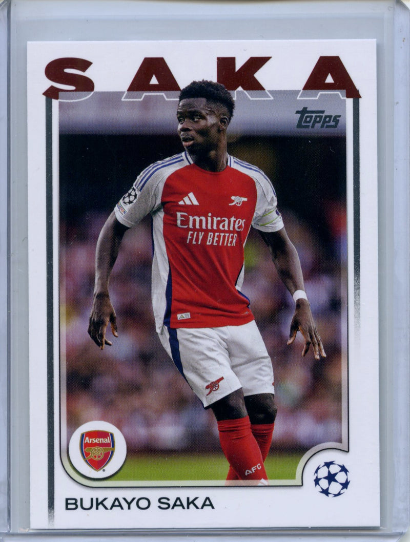 2024-25 Topps UEFA CC Bukayo Saka