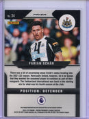 2021-22 Panini Prizm Premier League Fabian Schar Green Mojo Prizm