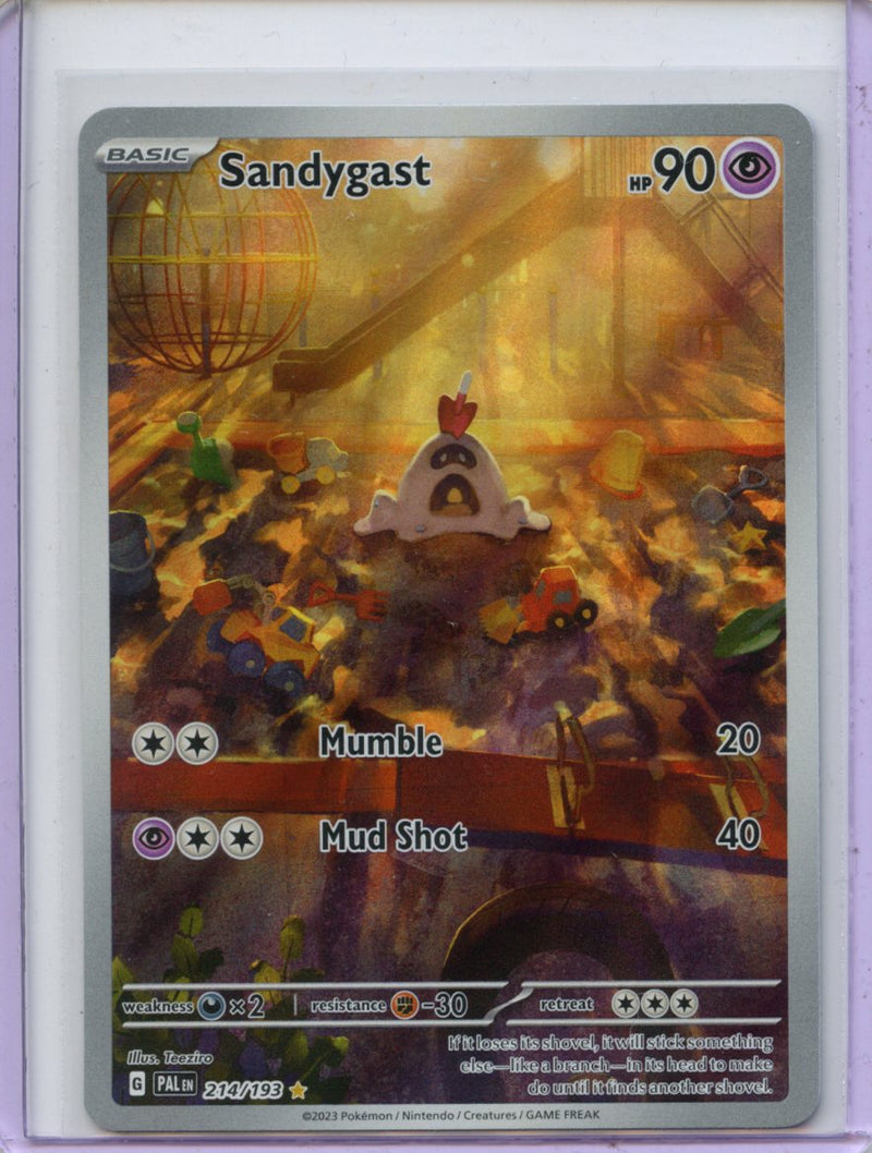 Pokemon TCG Scarlet & Violet Paldea Evolved Sandygast 214/193