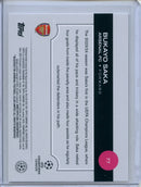 2024-25 Topps UEFA CC Bukayo Saka