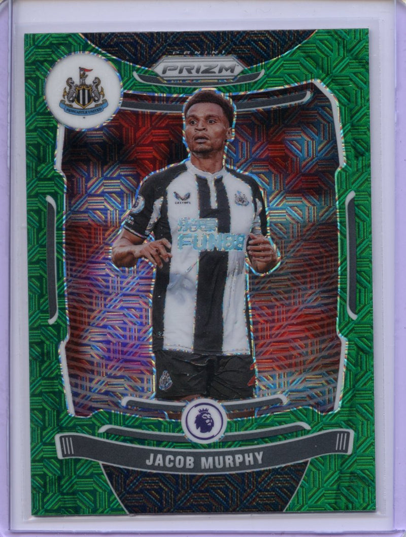 2021-22 Panini Prizm Premier League Jacob Murphy Green Mojo Prizm