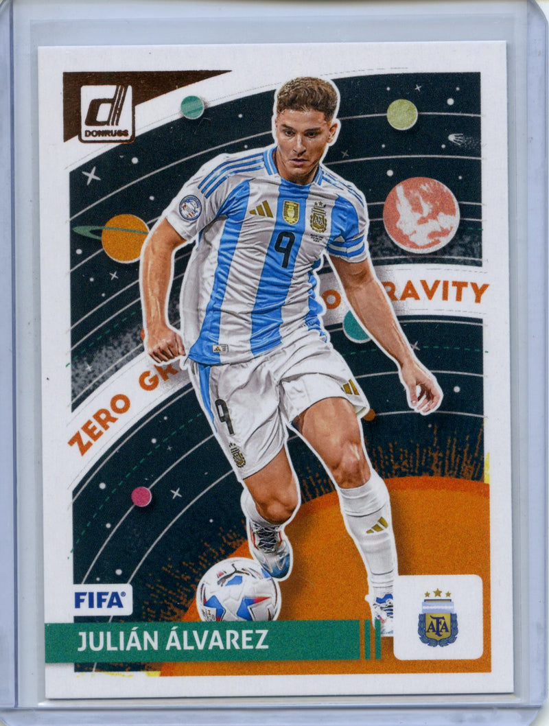 2024-25 Donruss Julian Alvarez Zero Gravity