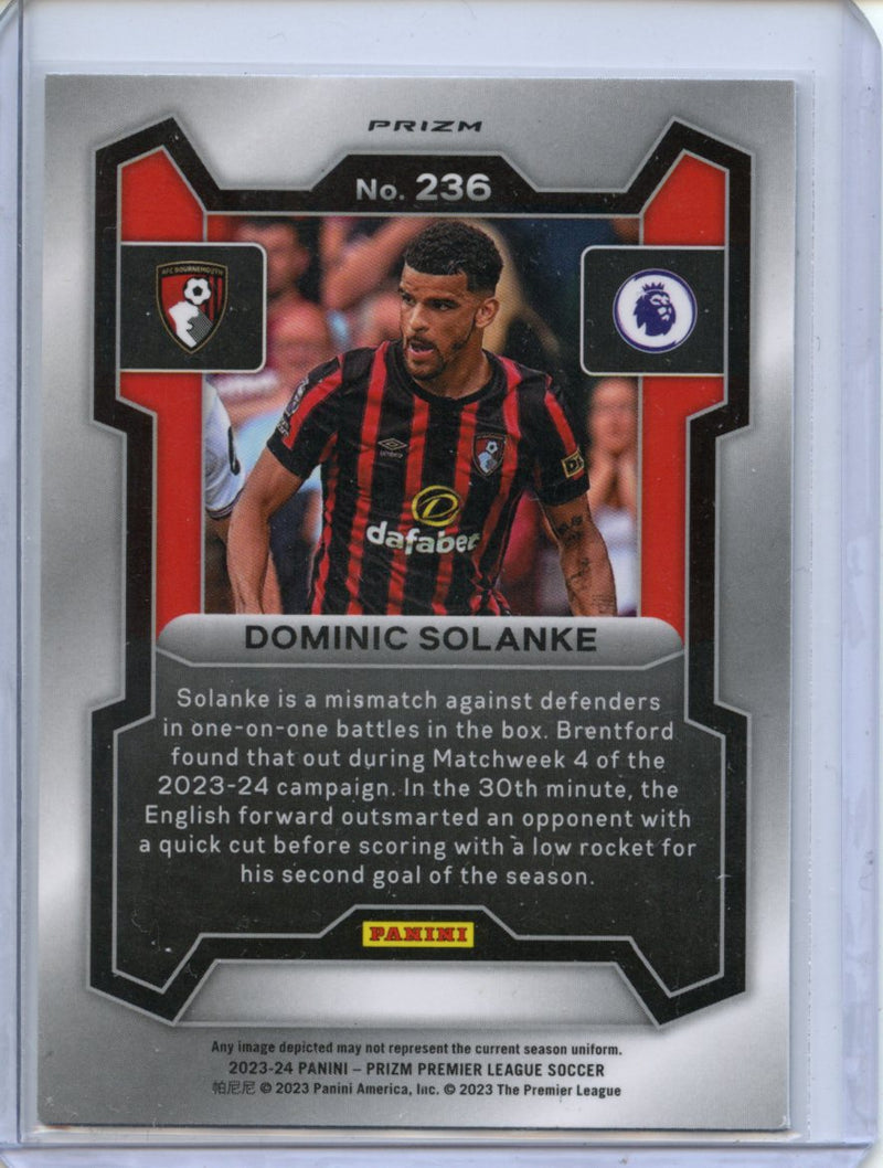 2023-24 Prizm Premier League Dominic Solanke Breakaway Prizm