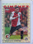 2024-25 Topps Chrome UEFA Club Comps Santiago Gimenez Wave