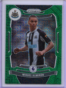2021-22 Panini Prizm Premier League Miguel Almiron Green Mojo Prizm