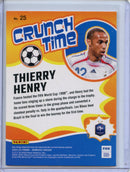 2024-25 Donruss Thierry Henry Crunch Time Silver