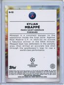 2022-23 Topps Chrome UEFA Kylian Mbappe Golazo