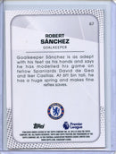 25-26 Pristine EPL Robert Sanchez Blue Refractor 28/75