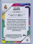 2024-25 Topps Finest UEFA Kylian Mbappe