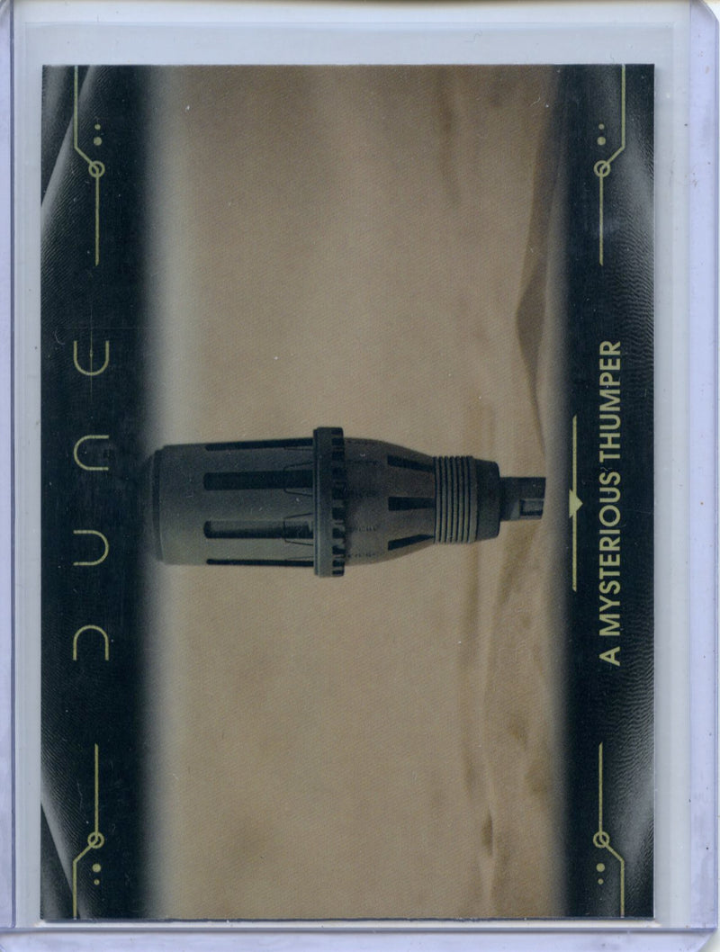 2024 Topps Dune Chrome A Mysterious Thumper Refractor