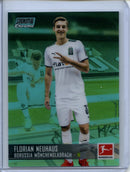 2021-22 Topps Bundesliga Stadium Club Chrome Florian Neuhaus Aqua Refractor 185/199