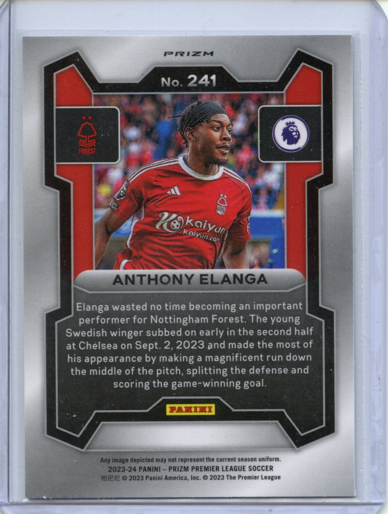 2023-24 Prizm Premier League Anthony Elanga Breakaway Prizm