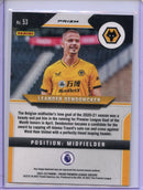 2021-22 Panini Prizm Premier League Leander Dendoncker Green Mojo Prizm