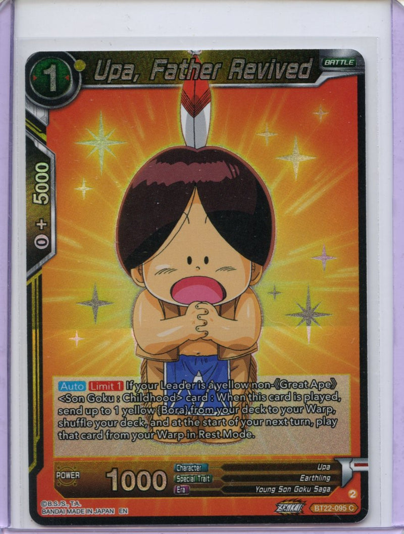 Upa, Father Revived - Critical Blow BT22-095 C Foil