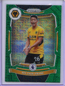 2021-22 Panini Prizm Premier League Hee-Chan Wang Green Mojo Prizm