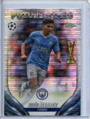 2023-24 Topps Chrome UEFA Julian Alvarez Pulsar Refractor
