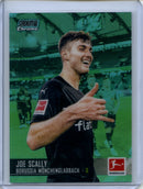 2021-22 Topps Bundesliga Stadium Club Chrome Joe Scally Aqua Refractor 188/199