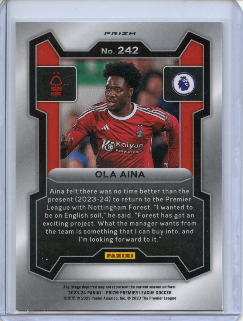 2023-24 Prizm Premier League Ola Aina Breakaway Prizm