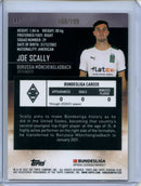 2021-22 Topps Bundesliga Stadium Club Chrome Joe Scally Aqua Refractor 188/199