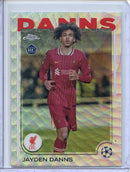 2024-25 Topps Chrome UEFA Club Comps Jayden Danns Wave