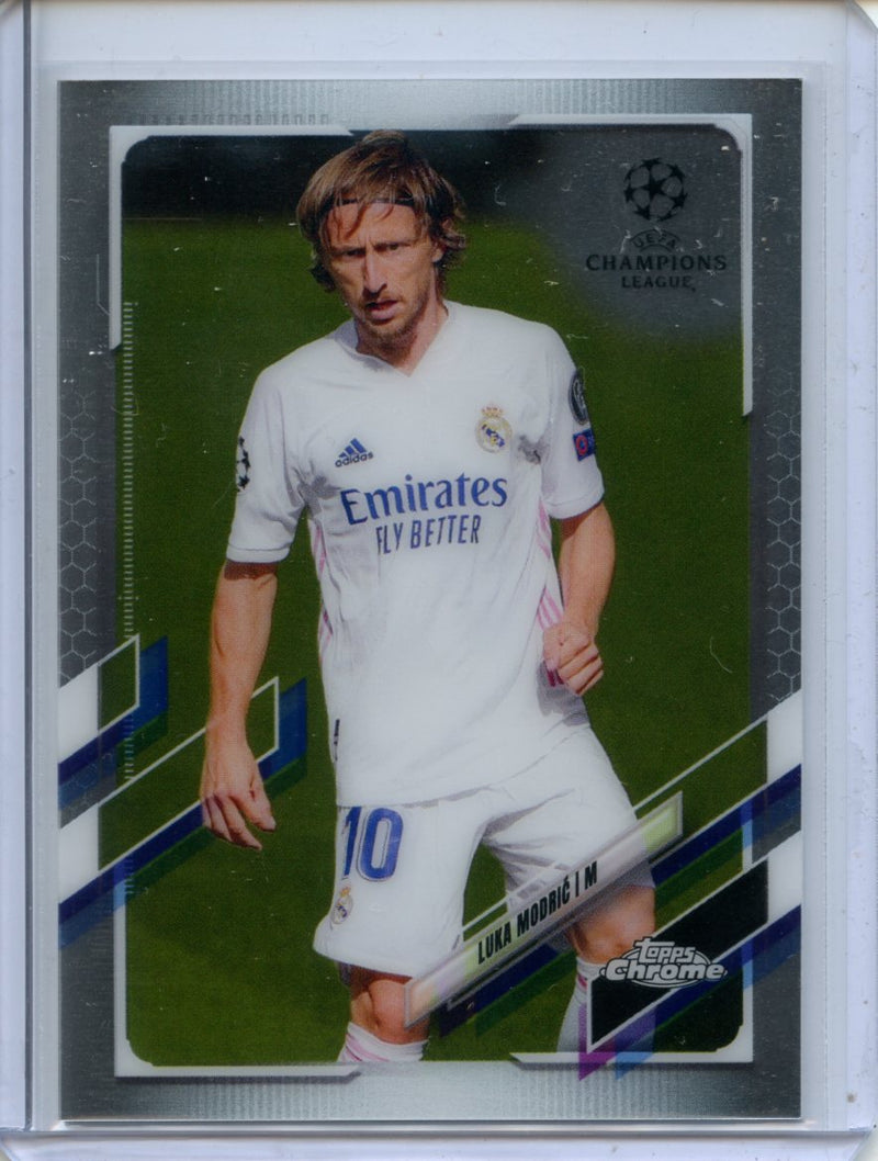 2020-21 Topps Chrome UEFA CL Luka Modric