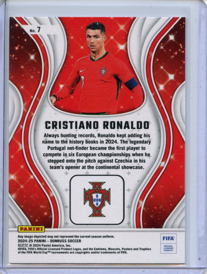 2024-25 Donruss Cristiano Ronaldo Magicians Silver