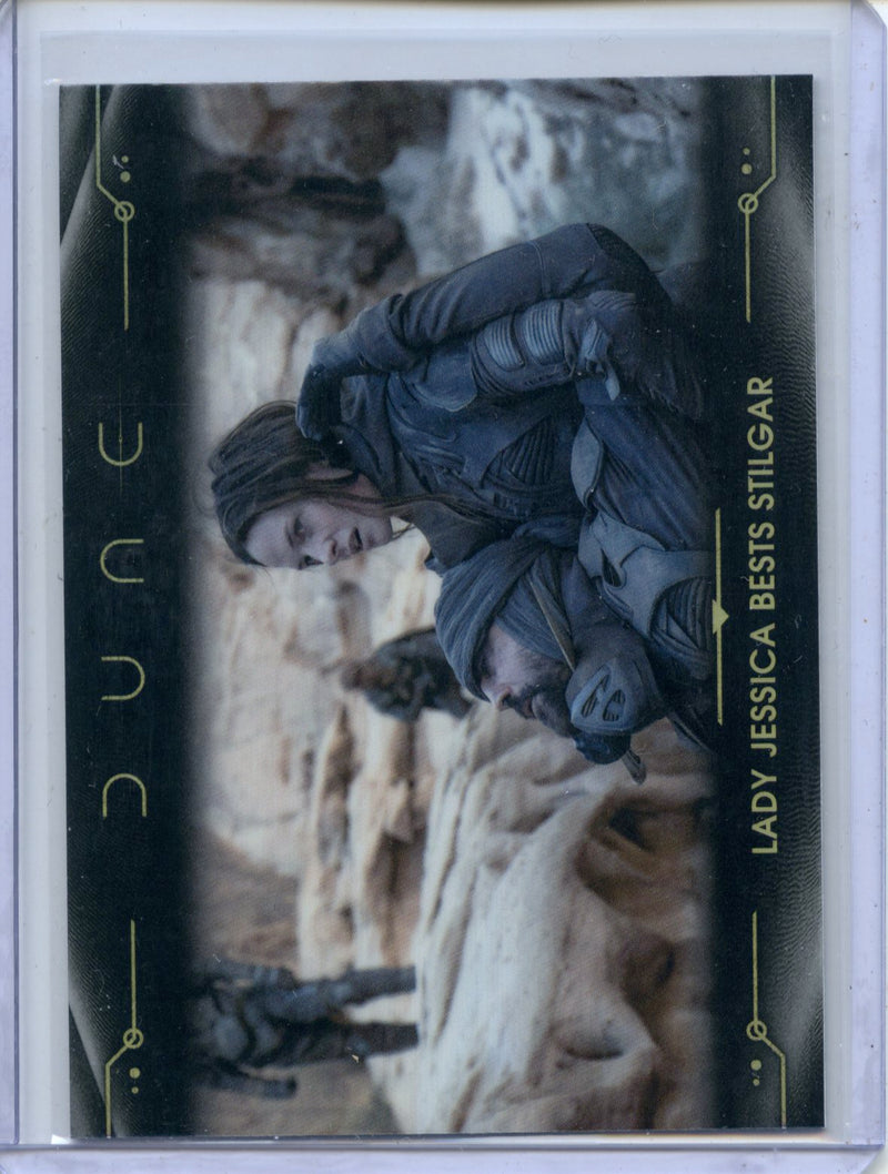 2024 Topps Dune Chrome Lady Jessica Bests Stilgar Refractor