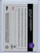 2024-25 Topps Chrome UEFA Club Comps Arthur Vermeeren Pink Lava 82/250