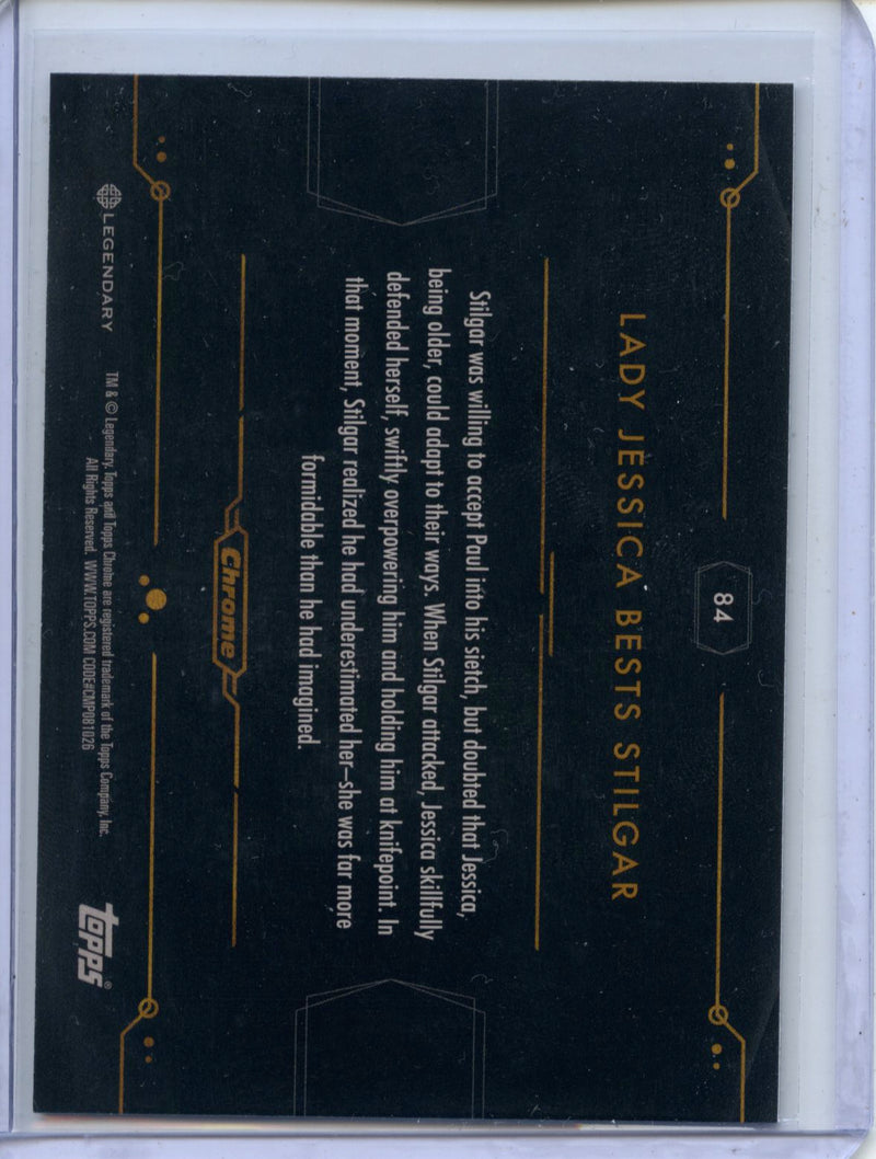 2024 Topps Dune Chrome Lady Jessica Bests Stilgar Refractor