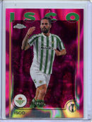 2024-25 Topps Chrome UEFA Club Comps Isco Pink Lava 182/250