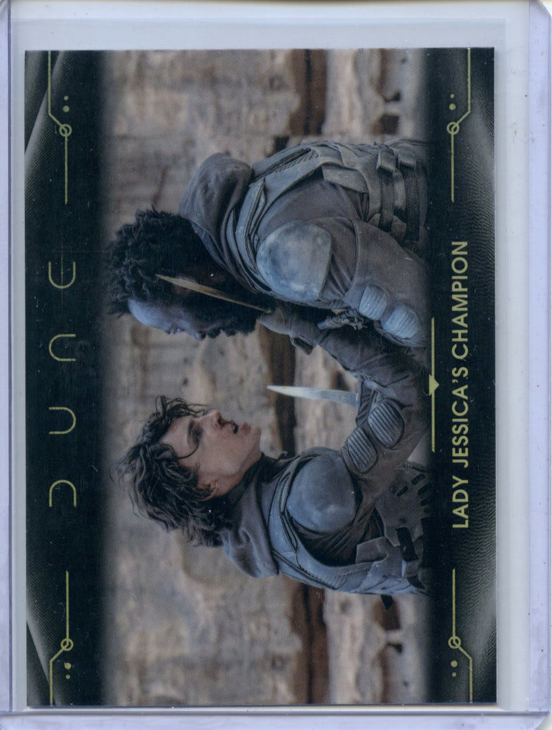 2024 Topps Dune Chrome Lady Jessica's Champion Refractor