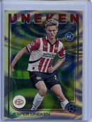 2024-25 Topps UEFA CC Jesper Uneken Rain Drops