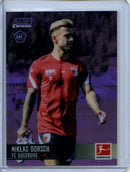 2021-22 Topps Bundesliga Stadium Club Chrome Niklas Dorsch Purple Refractor 191/299