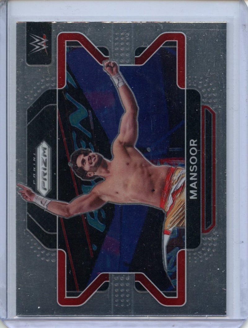 2022 Prizm WWE Mansoor