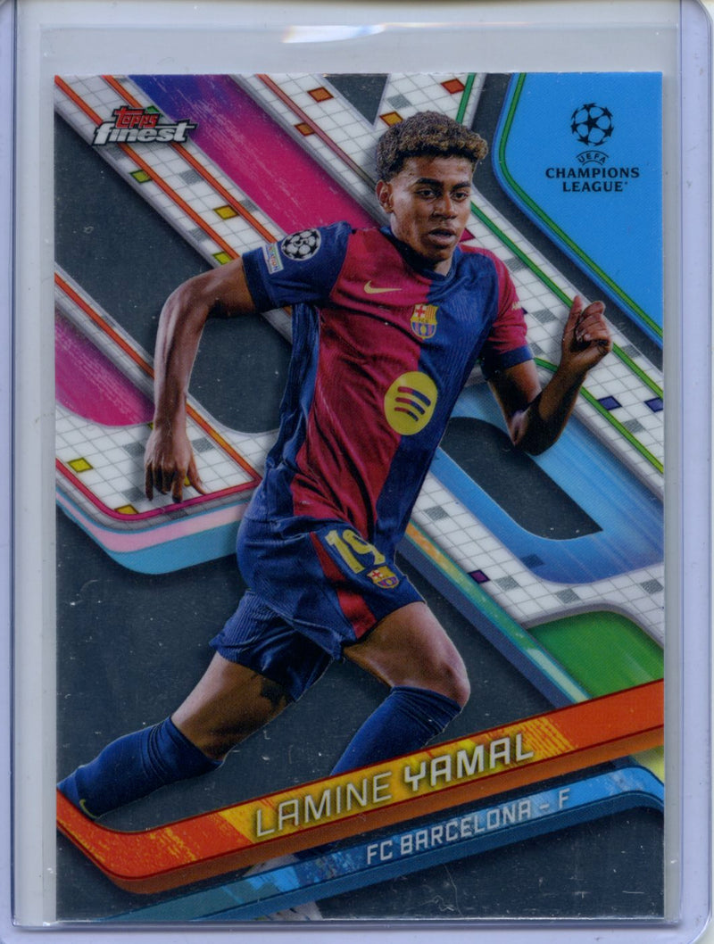 2024-25 Topps Finest UEFA Lamine Yamal