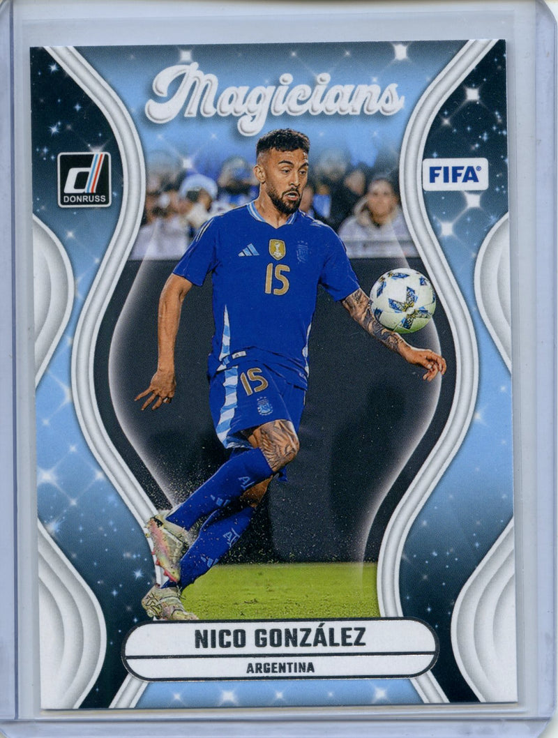 2024-25 Donruss Nico Gonzalez Magicians Silver