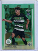 2024-25 Topps Chrome UEFA Club Comps Rafael Nel Aqua 110/199