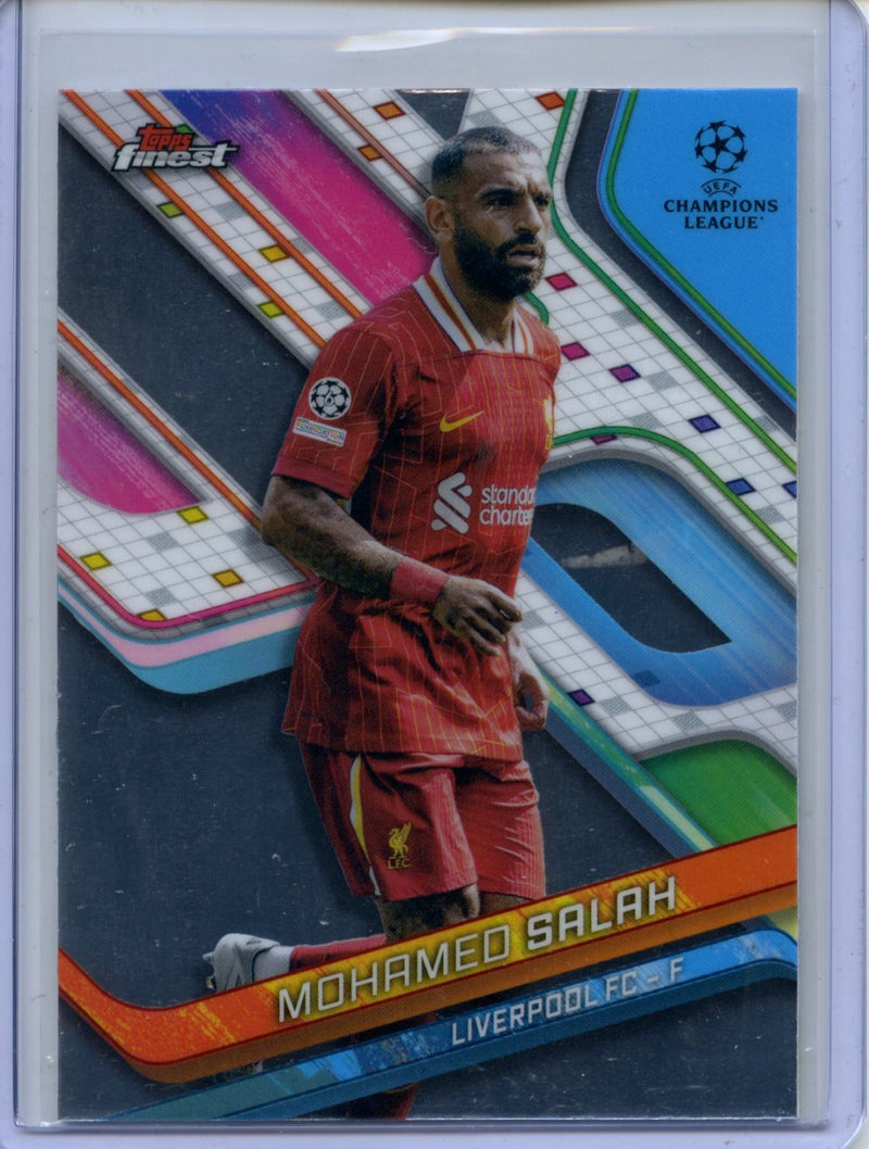 2024-25 Topps Finest UEFA Mohamed Salah