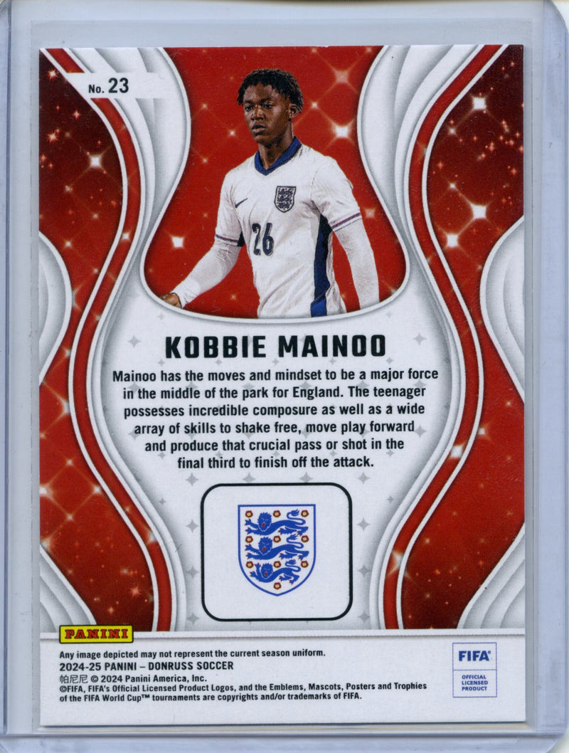 2024-25 Donruss Kobbie Mainoo Magicians Silver